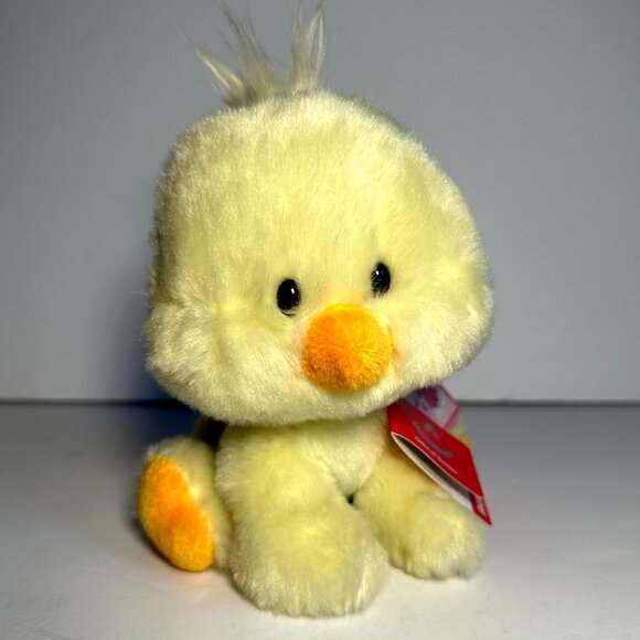 Aurora 6” Spring Bobble Yellow Chick Plush Toy - Picture 12 of 12